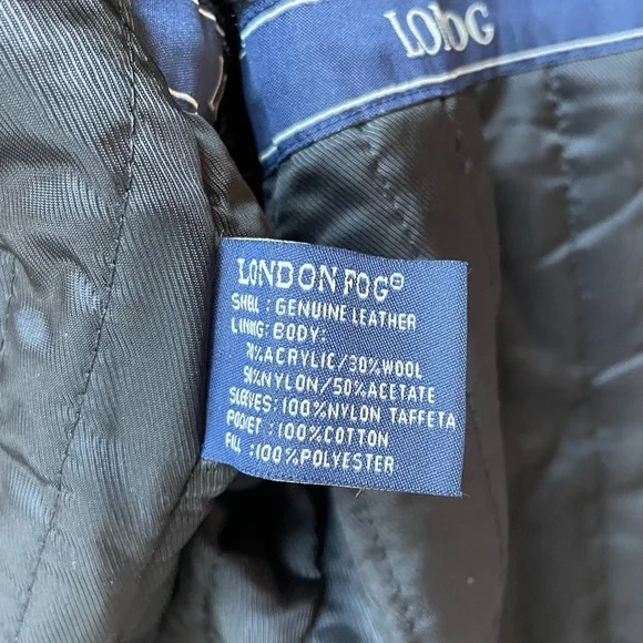Vintage London Fog Leather Jacket - Picture 10 of 16